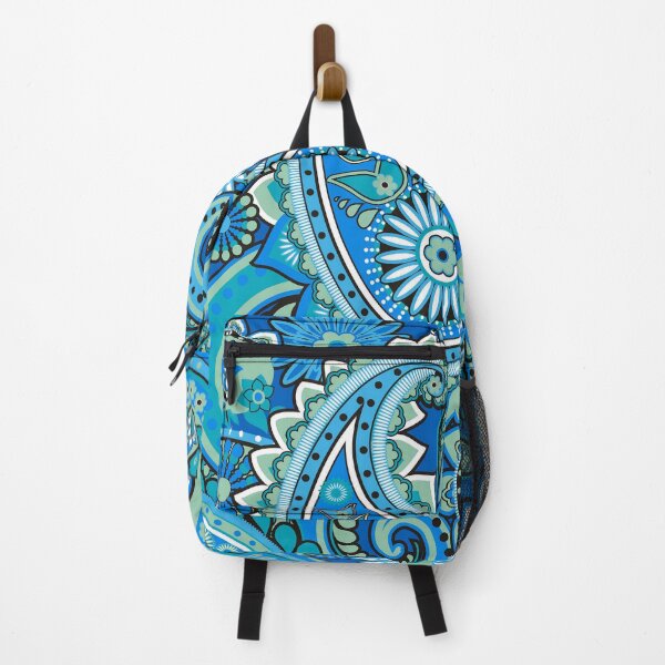 Item preview, Paisley and flowers retro with bright colors designed and sold by Blue-Fall.