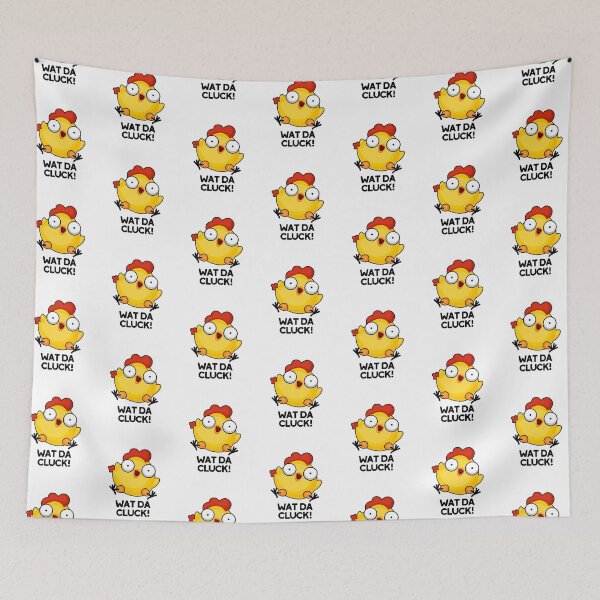 Item preview, Wat Da Cluck Funny Chicken Puns   designed and sold by punnybone.