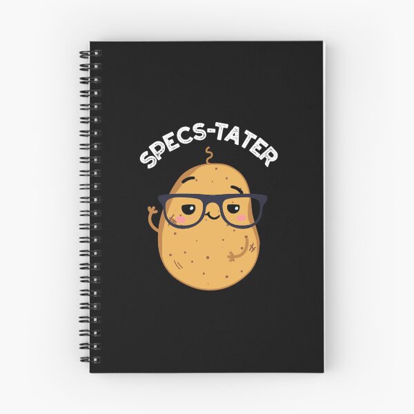 Item preview, Specs-tater Spectacle Funny Potato Puns (Dark BG) designed and sold by punnybone.