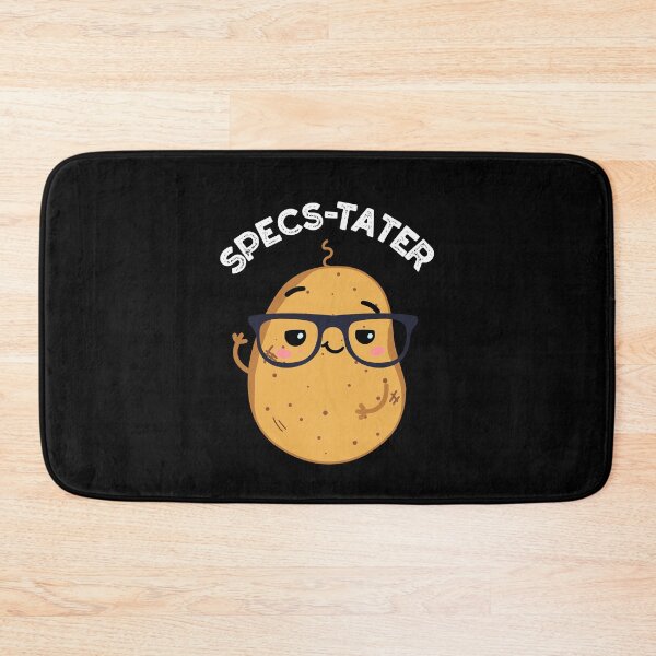 Item preview, Specs-tater Spectacle Funny Potato Puns (Dark BG) designed and sold by punnybone.