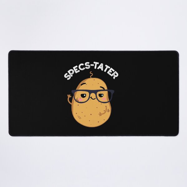 Item preview, Specs-tater Spectacle Funny Potato Puns (Dark BG) designed and sold by punnybone.