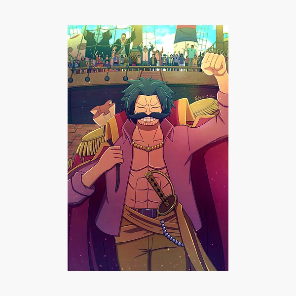 Gold D Roger 2 - one piece, an art canvas by One piece World - INPRNT