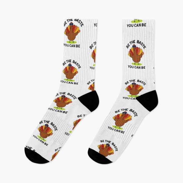 Item preview, Be The Baste You Can Be Funny Turkey Puns  designed and sold by punnybone.