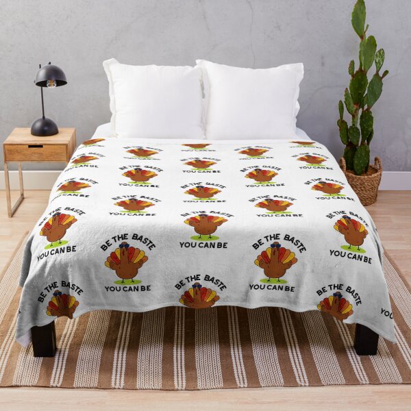 Item preview, Be The Baste You Can Be Funny Turkey Puns  designed and sold by punnybone.