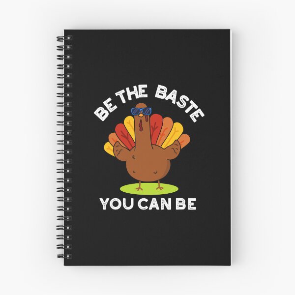 Item preview, Be The Baste You Can Be Funny Turkey Puns (Dark BG) designed and sold by punnybone.