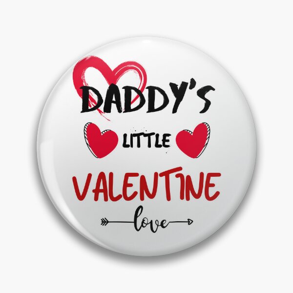 Item preview, DADDY'S LITTLE VALENTINE designed and sold by KitMonkeyUK.