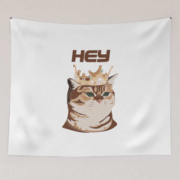 Item preview, Cat says hey daddy, cat says hey mommy, cat says hey sis, cat says hey brother, cat says hey grandma, cat says hey grandpa, cat says hey girl, cat says hey boy, cat says hey beloved designed and sold by SERGEY OVCHARUK.