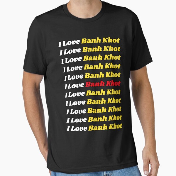 Item preview, 'I Love Banh Knot' Vietnamese Traditional Food - Delicious Text Based Design designed and sold by Ridiculam Toga.