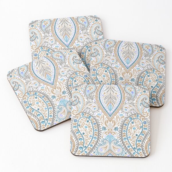 Item preview, Garden Paisley Patterns - White Background designed and sold by SemDesigns1.
