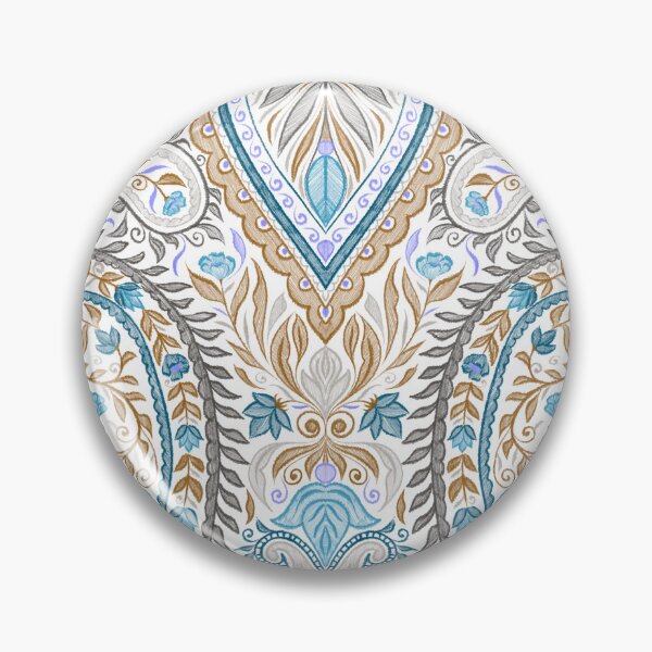 Item preview, Garden Paisley Patterns - White Background designed and sold by SemDesigns1.