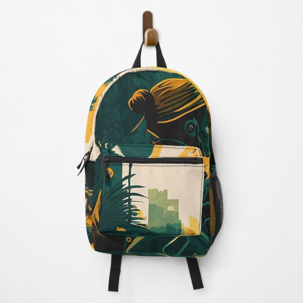 Item preview, Lagos Nigeria Modern Streetscape Travel Art Poster designed and sold by OldTravelArt.