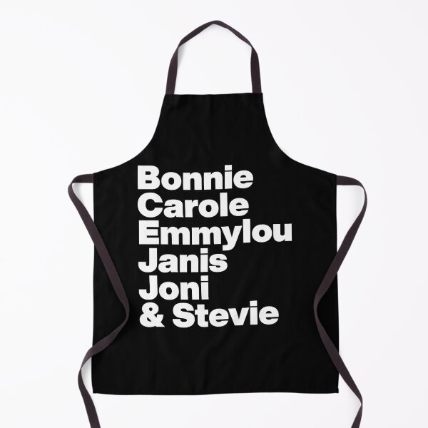 Item preview, Female Singer Songwriters - Bonnie Carole Emmylou Janis Joni and Stevie - White Text designed and sold by AViCANOShop.