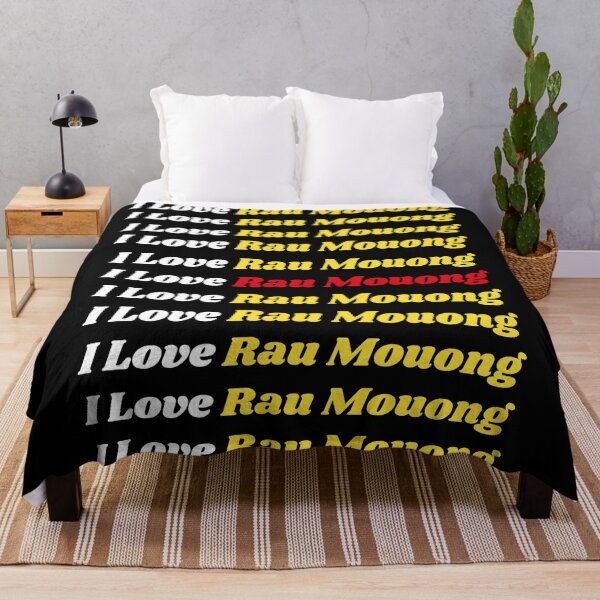 Artikelvorschau, „I Love Rau Mouong“ vietnamesisches traditionelles Essen – köstliches textbasiertes Design entworfen und verkauft von Ridiculam Toga.