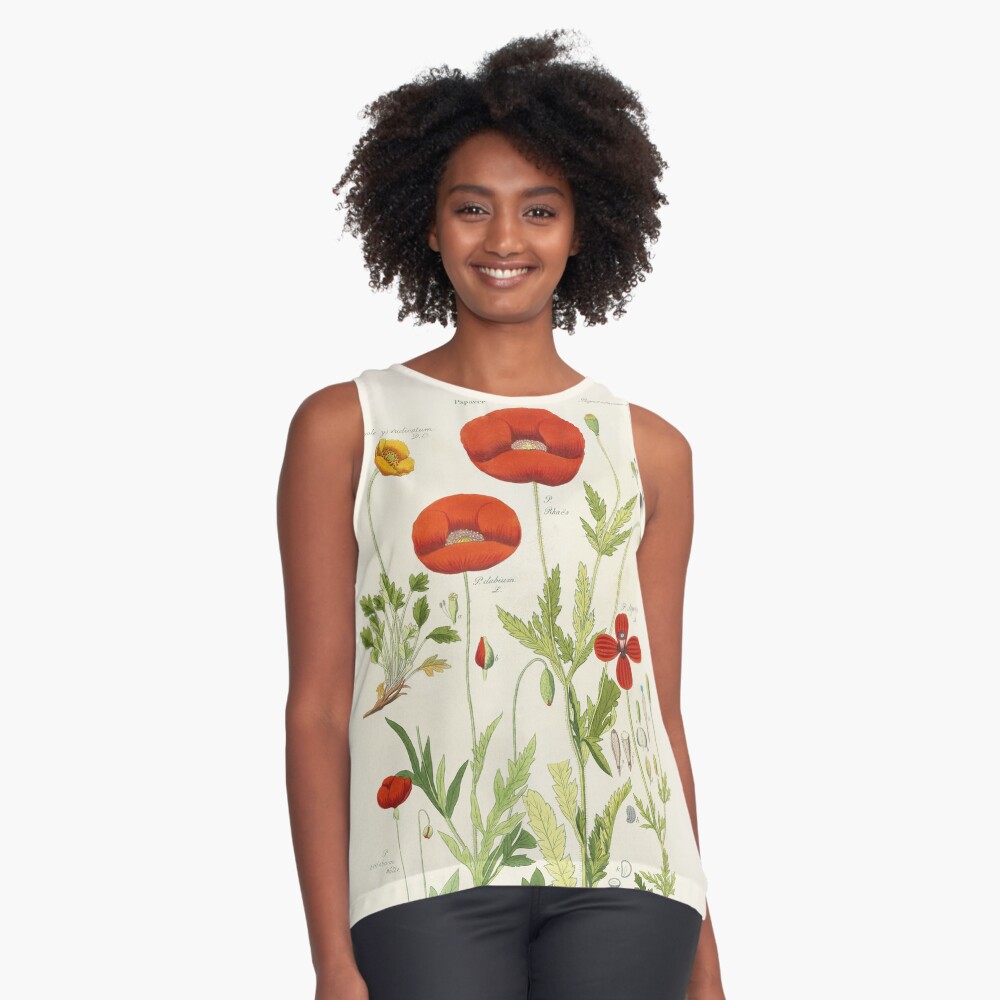 Item preview, Sleeveless Top designed and sold by StateLibraryVic.