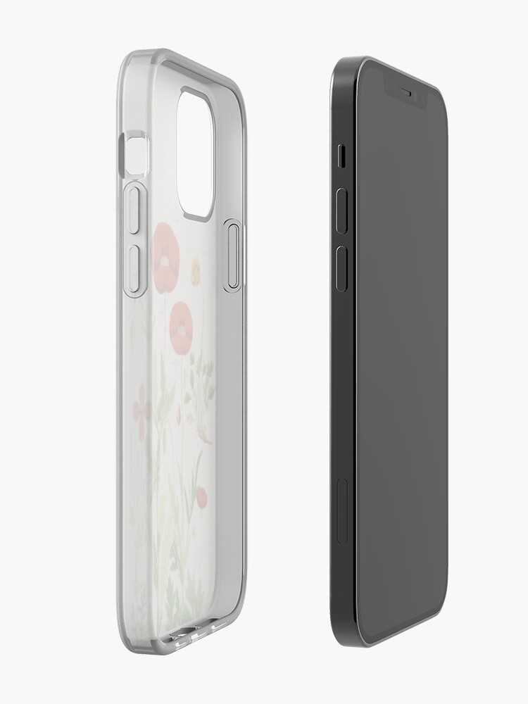 Alternate view of Botanical illustration: Poppy by David Dietrich – State Library Victoria iPhone Case & Cover
