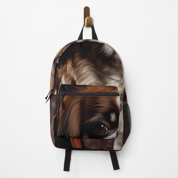 Item preview, Japanese Chin wearing leather jacket - Dog Breed Portrait designed and sold by Nalaxation.