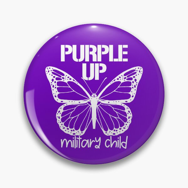 Item preview, Purple Up Military Child Butterfly Girls Purple Up Gear designed and sold by DynamicDesign.