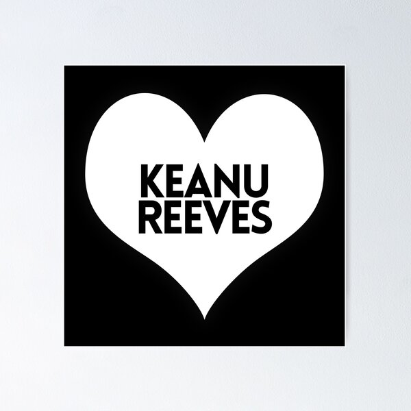 Artikel-Vorschau von Love Keanu Reeves, designt und verkauft von Itsheartshop.
