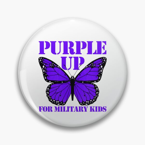 Item preview, Purple Up For Military Kids Butterfly Girls Purple Up Gear designed and sold by DynamicDesign.