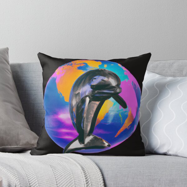 Item preview, Dolphin Dance Party: A Psychedelic Celebration of Ocean Life designed and sold by LearnedAfter30.