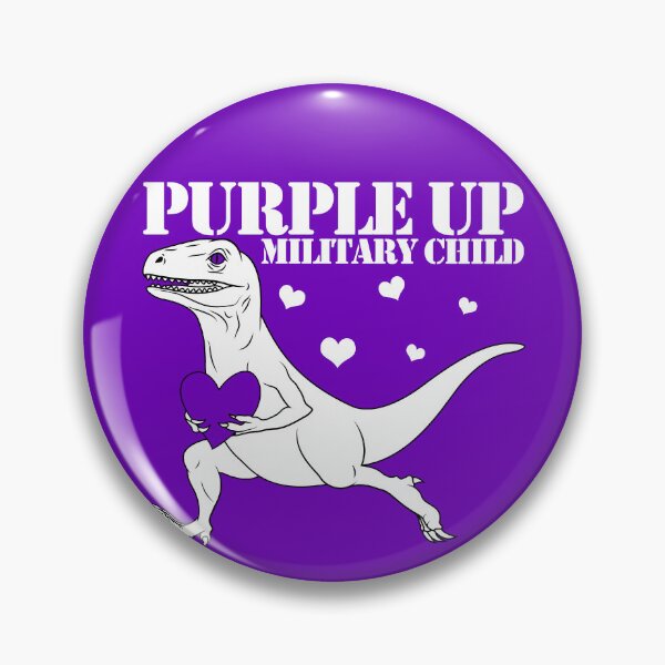 Artikelvorschau, Purple Up Military Child Raptor Dinosaur Boys Purple Up Gear entworfen und verkauft von DynamicDesign.