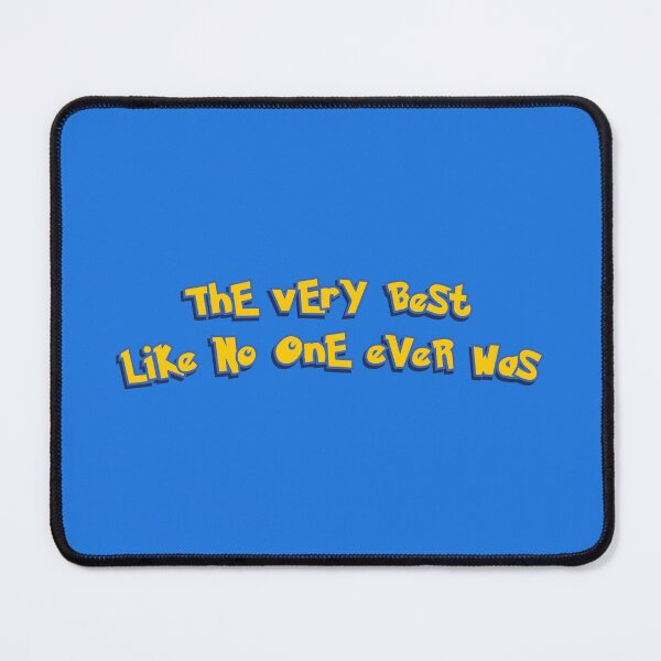 Item preview, The Very Best Like No One Ever Was Yellow Logo Parody designed and sold by everything4eva.