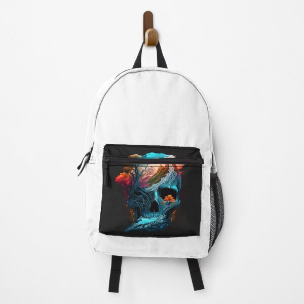 Item preview, cool skull illustration design designed and sold by Vividy.