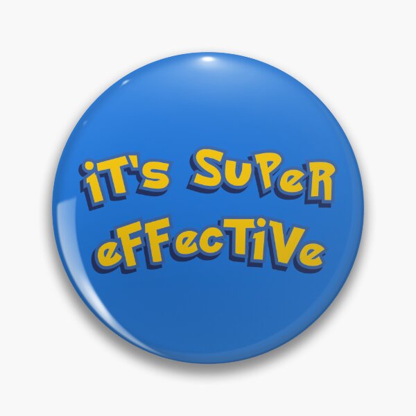 Item preview, Its Super Effective Yellow Logo Parody designed and sold by everything4eva.