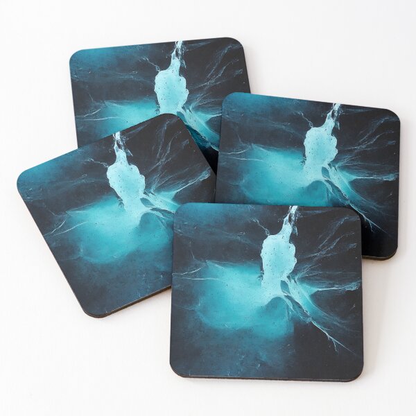 Item preview, blue on black - abstraction designed and sold by Jaroslav Hubert.