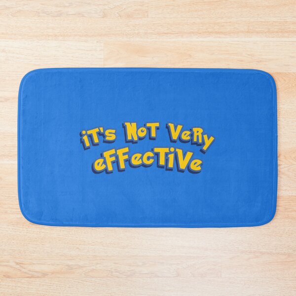Item preview, Its Not Very Effective Yellow Logo Parody designed and sold by everything4eva.