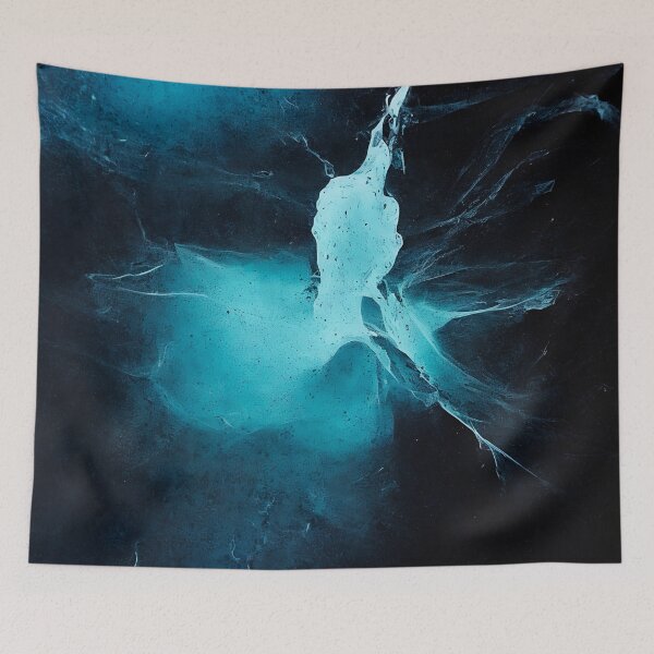 Item preview, blue on black - abstraction designed and sold by Jaroslav Hubert.