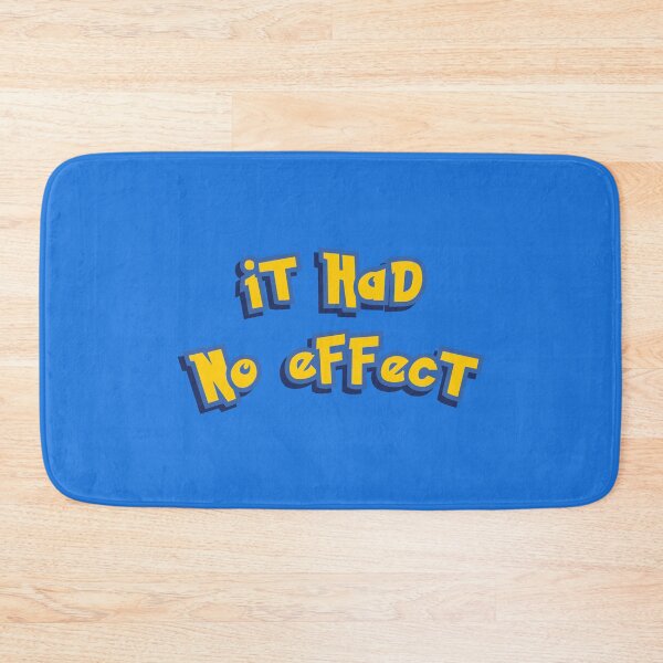 Item preview, It Had No Effect Yellow Logo Parody designed and sold by everything4eva.