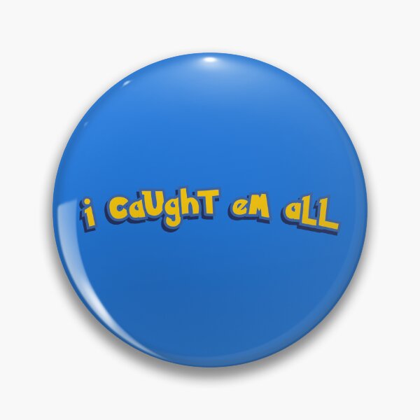 Item preview, I Caught Em All Yellow Logo Parody designed and sold by everything4eva.