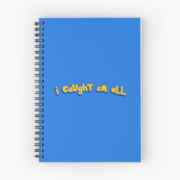 Item preview, I Caught Em All Yellow Logo Parody designed and sold by everything4eva.