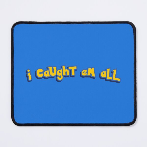 Item preview, I Caught Em All Yellow Logo Parody designed and sold by everything4eva.
