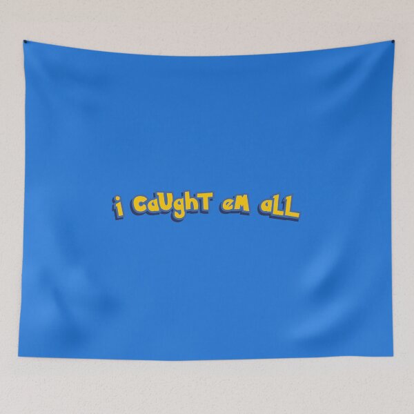 Item preview, I Caught Em All Yellow Logo Parody designed and sold by everything4eva.