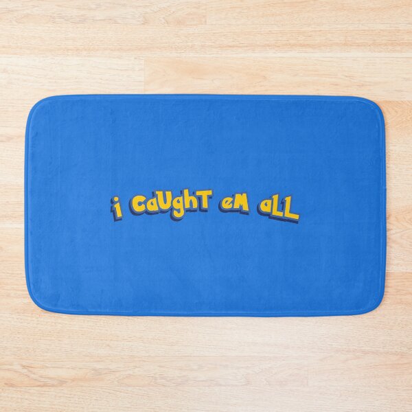 Item preview, I Caught Em All Yellow Logo Parody designed and sold by everything4eva.