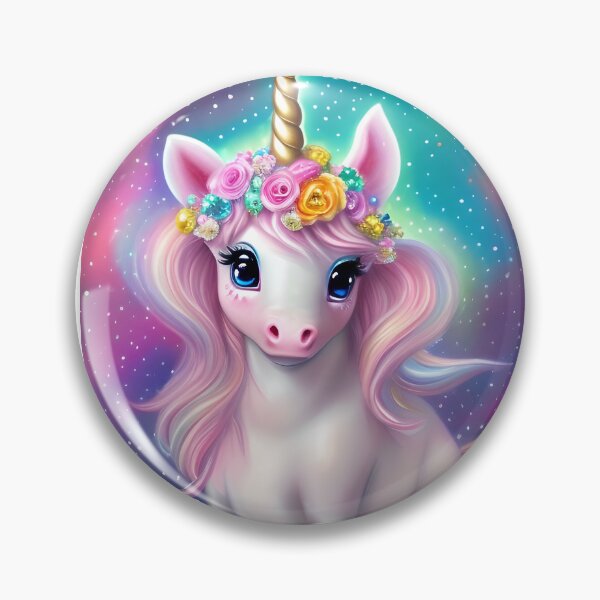 Item preview, Fantasy Cute Kawaii Baby Unicorn designed and sold by Trace1234.