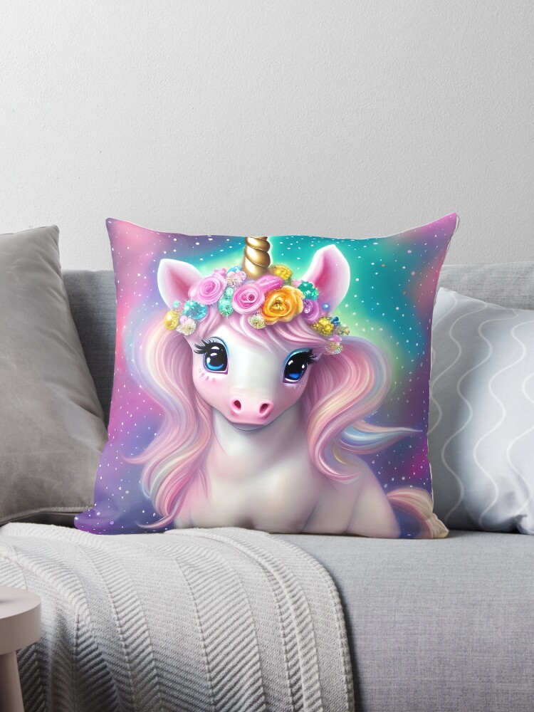 Fantasy Cute Kawaii Baby Unicorn | Poster