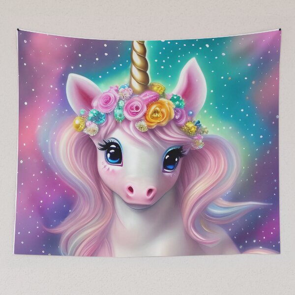 Item preview, Fantasy Cute Kawaii Baby Unicorn designed and sold by Trace1234.