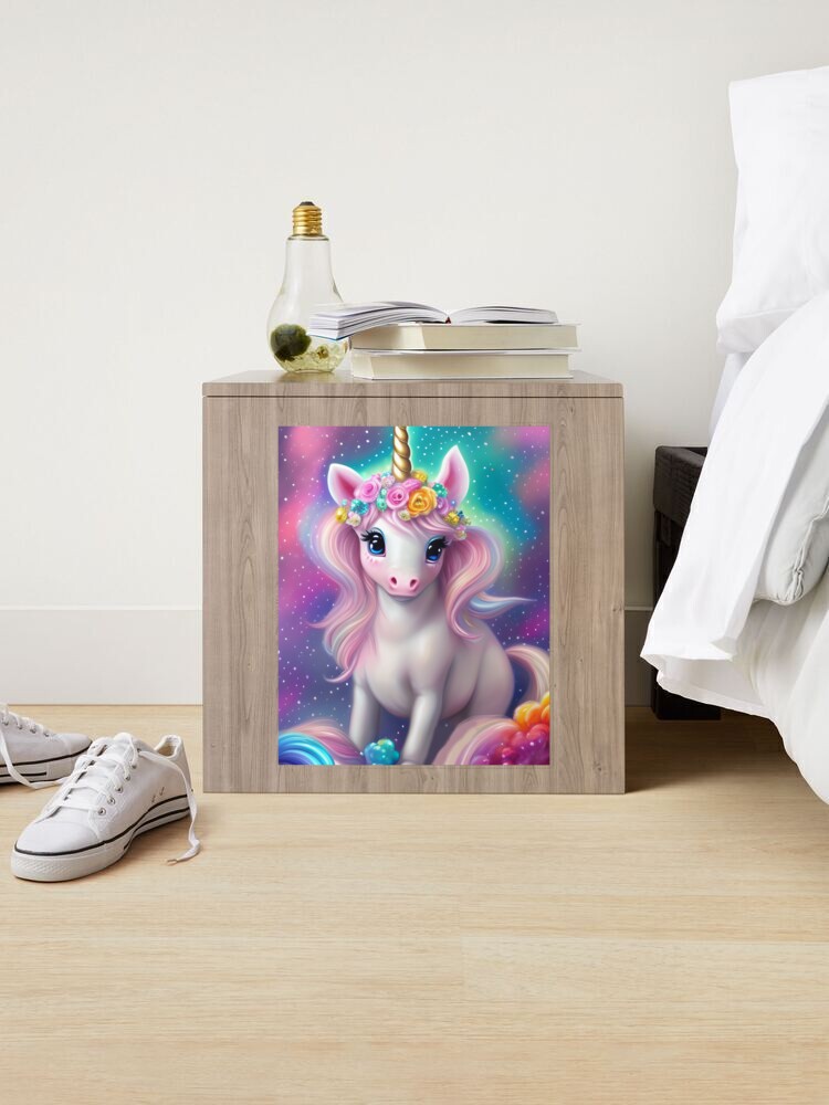 Fantasy Cute Kawaii Baby Unicorn Sticker for Sale by Trace1234