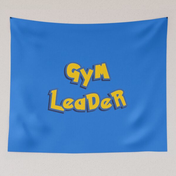 Item preview, Gym Leader Yellow Logo Parody designed and sold by everything4eva.