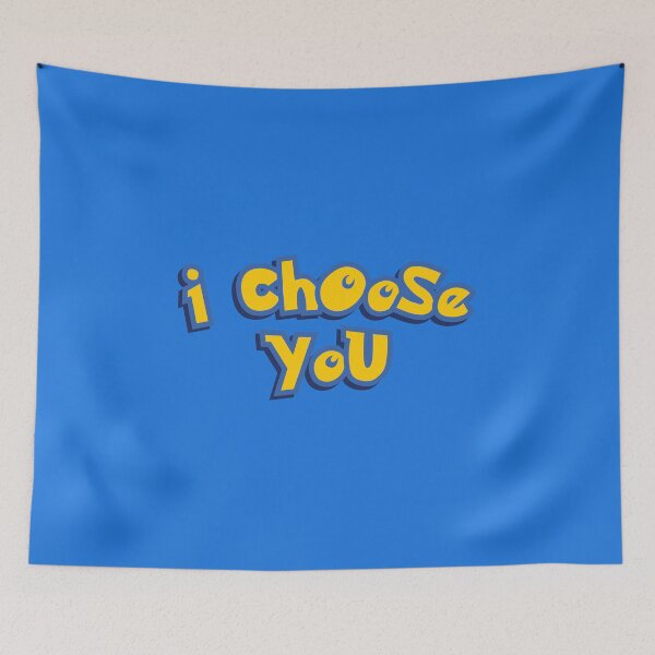 Item preview, I Choose You Yellow Logo Parody designed and sold by everything4eva.