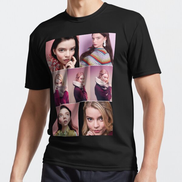 Art Queens Gambit Anya Taylor-Joy Actress T-Shirt t-shirt by