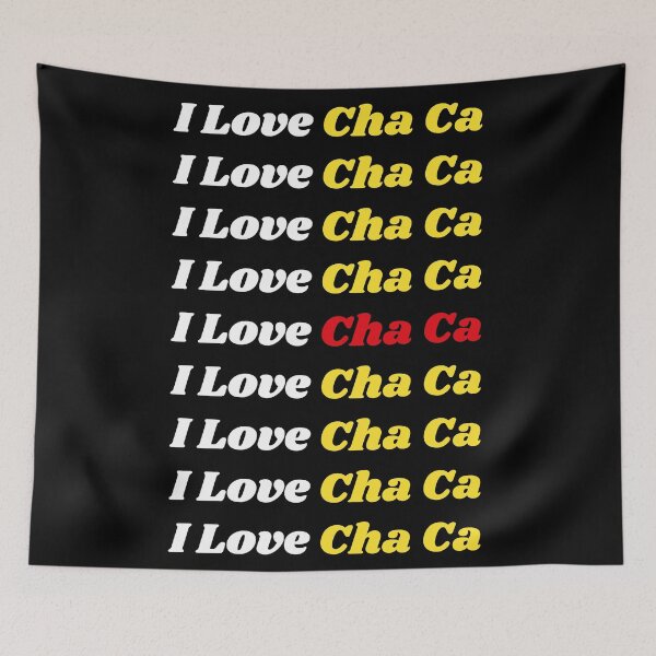 Item preview, 'I Love Cha Ca' Vietnamese Traditional Food - Delicious Text Based Design designed and sold by Ridiculam Toga.