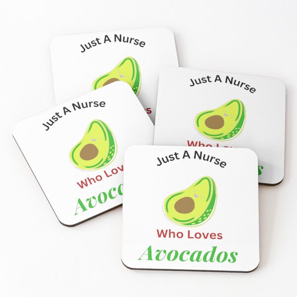 Item preview, Just a nurse who loves avocados designed and sold by Echo Aesthetics.