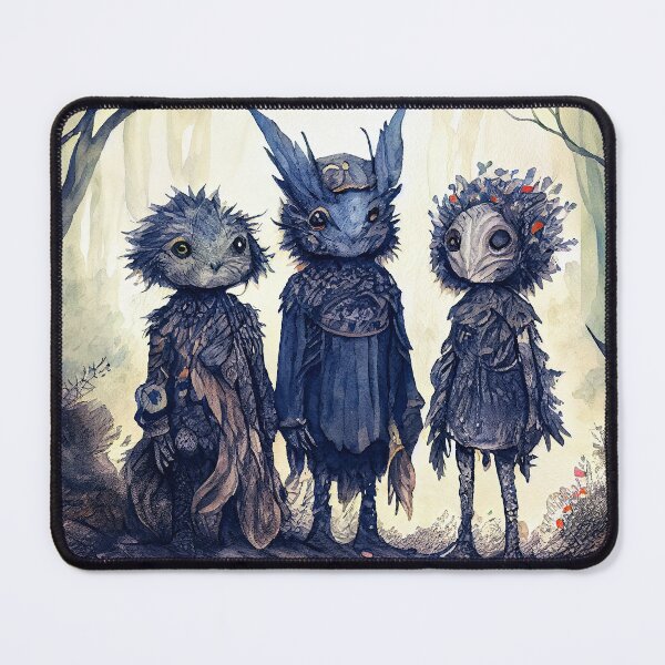 Item preview, Fantasy Forest Creatures Gather in a Magical Woodlands Aesthetic  designed and sold by WhitePinesVale.