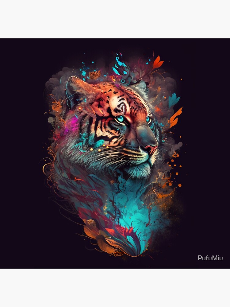 Fashion Victim Tiger Art Print