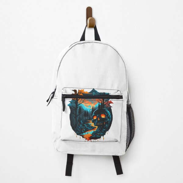 Item preview, cool skull illustration design 2 (w/o BG) designed and sold by Vividy.