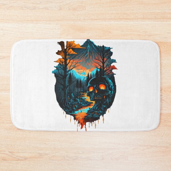 Item preview, cool skull illustration design 2 (w/o BG) designed and sold by Vividy.